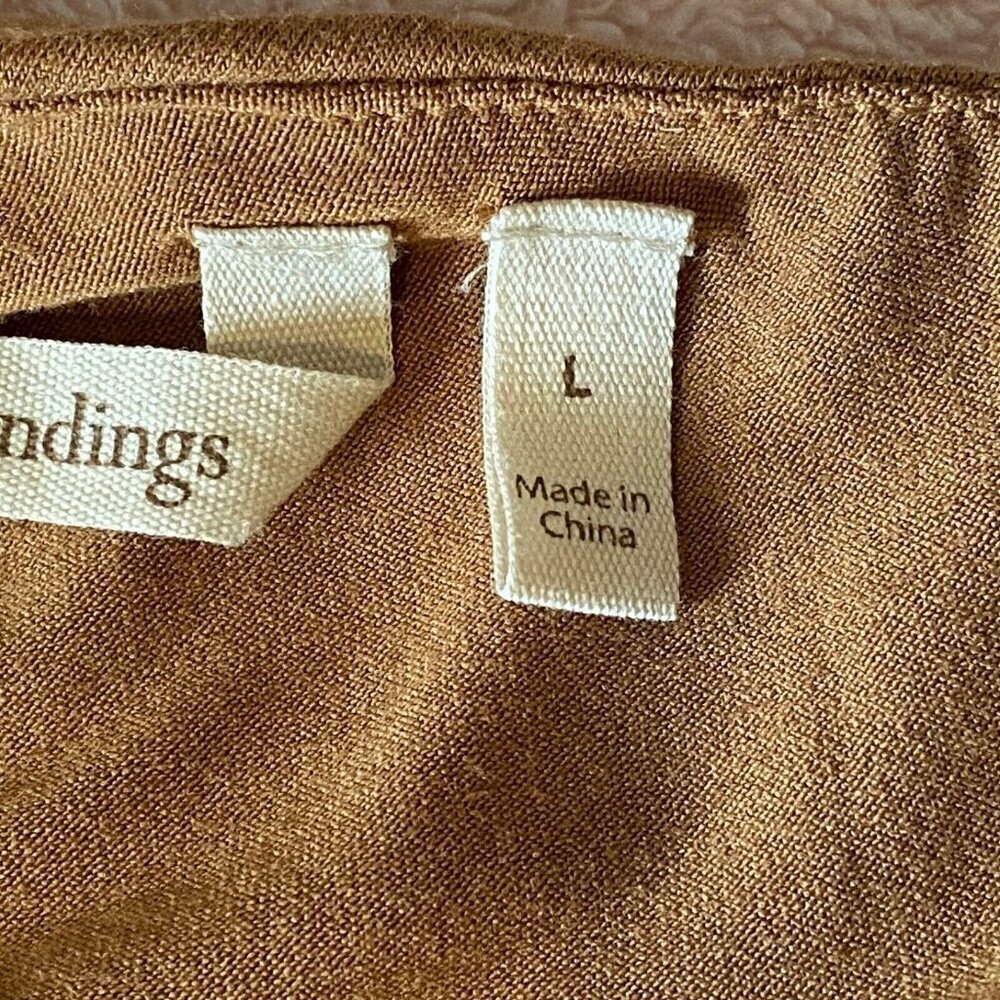 Soft Surroundings Tunic Linette Top Size L - image 9